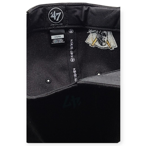 New Mens Anaheim Ducks Snapback Cap Hat - Picture 5 of 5